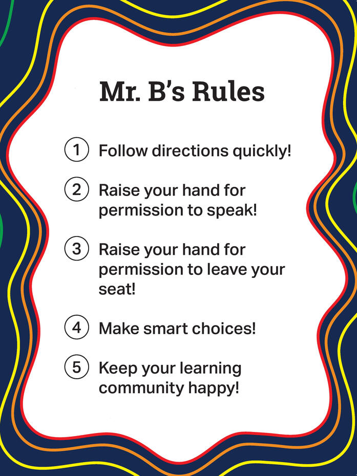 Brian Butera's Classroom Poster Brian Butera's Classroom Poster