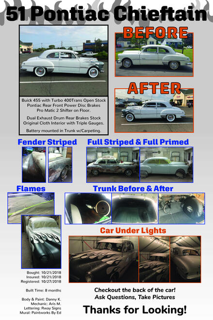 Judy's Car Show Poster 1 Judy's Car Show Poster 1