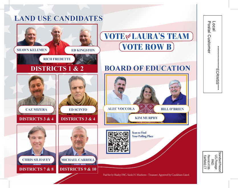 Laura's Team Mailer Back Laura's Team Mailer Back