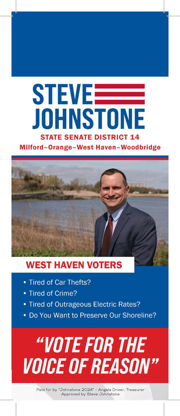 Steve Johnstone Door Hanger West Shore Front
