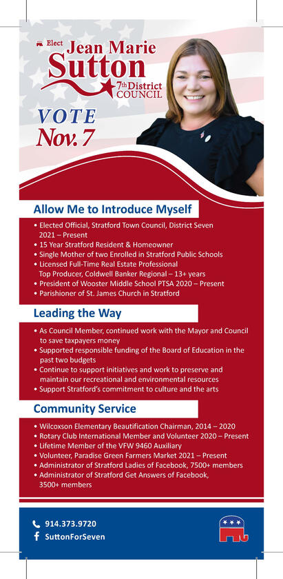 Jean Marie Sutton Palm Card Front