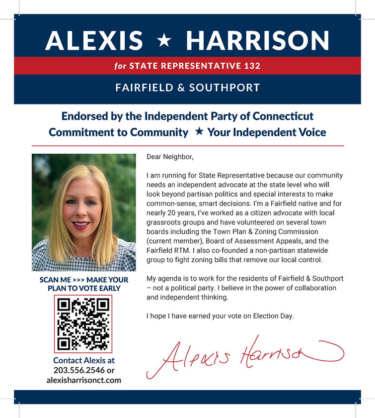 Alexis Harrison Walking Piece Front