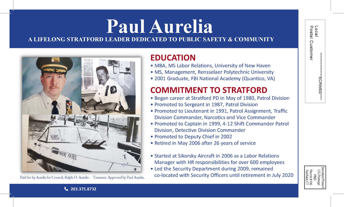 Paul Aurelia EDDM #1 Back Paul Aurelia EDDM #1 Back