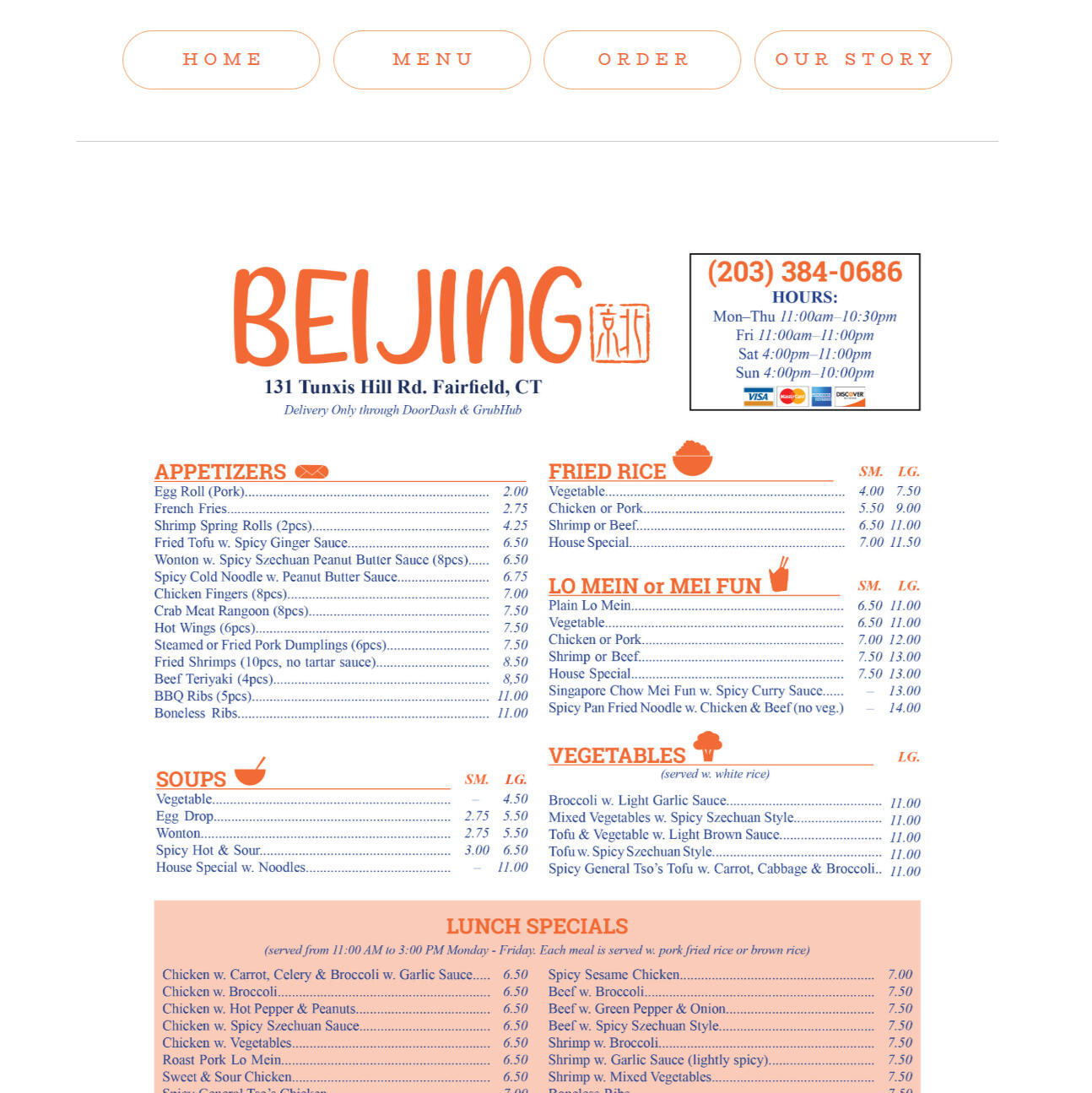 Menu Menu