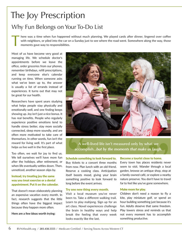 RVNAhealth Magazine Issue 02 Pg 06