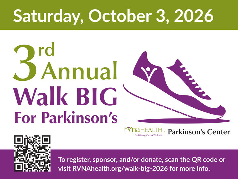 RVNAhealth 2026 Walk BIG Lawn Signs 18x24in